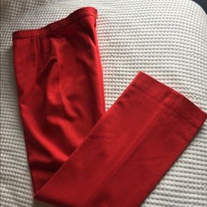 Vintage Red Pendleton wool pants